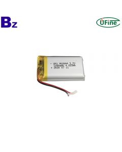중국 폴리머 리튬 이온 셀 공장 미니 스피커용 도매 충전식 배터리 UFX 902844 3.7V 1250mAh 리튬 폴리머 배터리