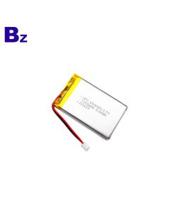 통신 장치를위한 최고의 Lipo 배터리 UFX 654060 1800mAh 3.7V 리튬 폴리머 배터리 UL1642 인증