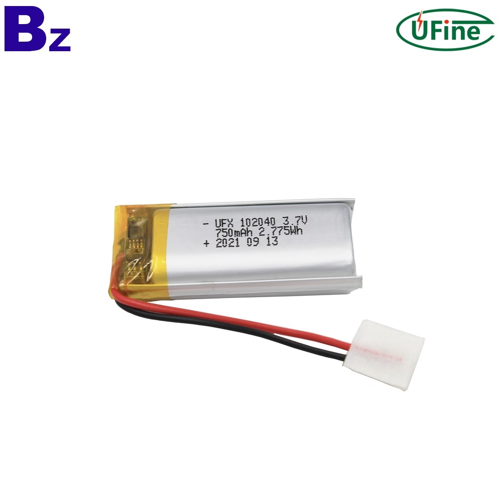 도매 750mAh 폴리머 리튬 이온 배터리