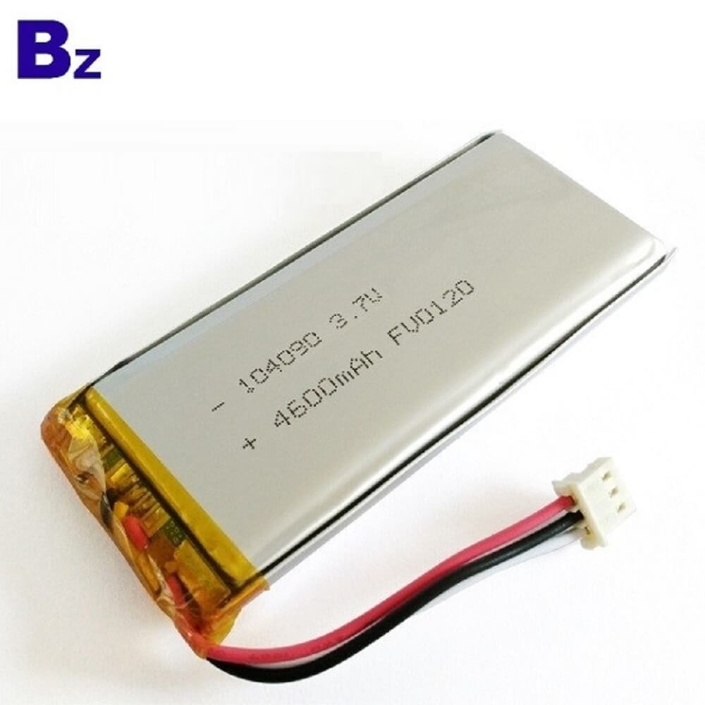 104090 3.7v 4600mAh Lipo 건전지