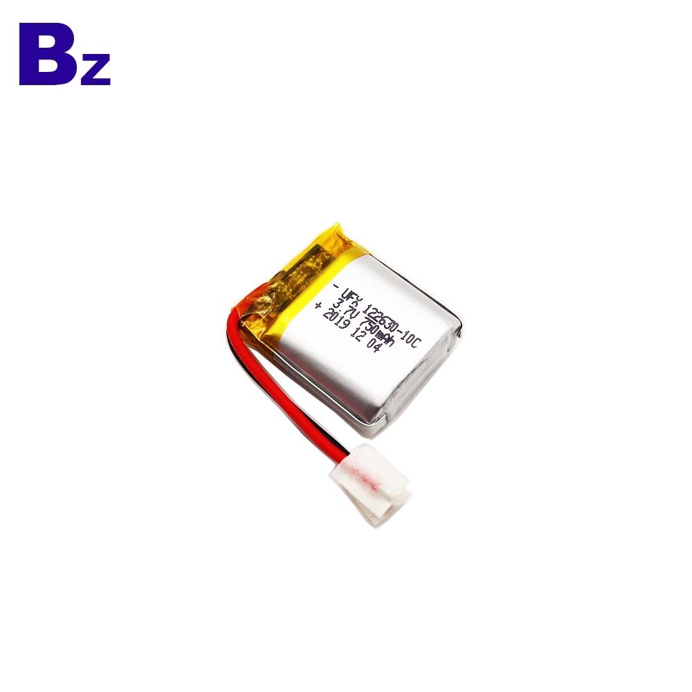 122630-10C 750mAh 3.7V 리튬 폴리머 배터리