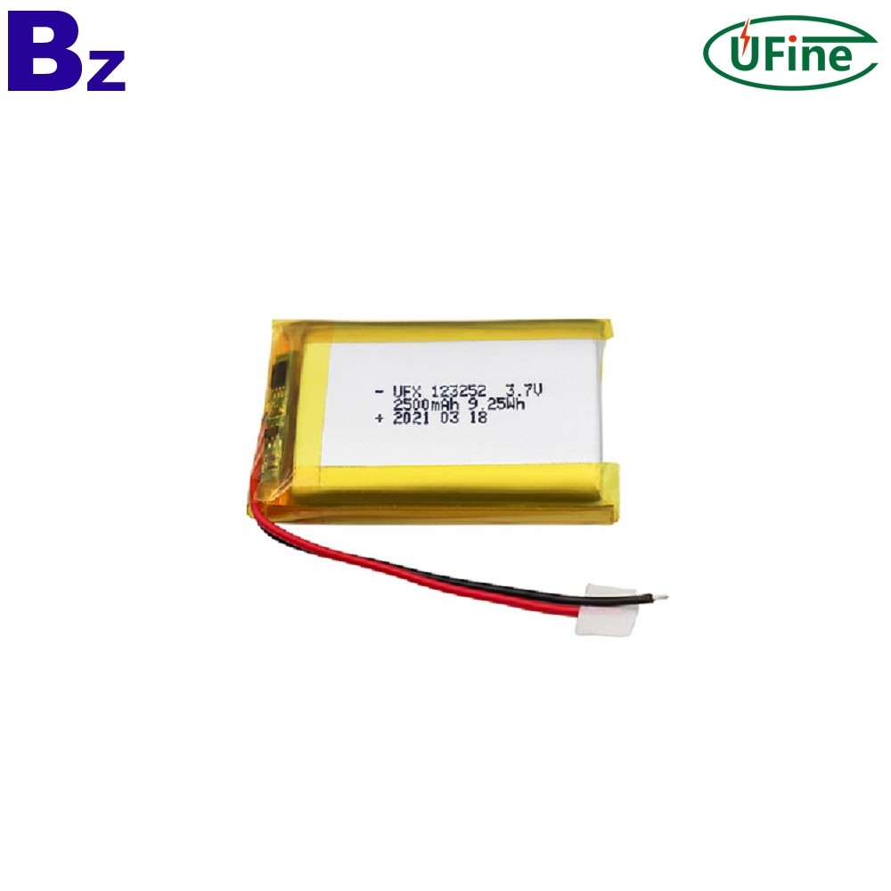 2500mAh 의료 미용 기기 충전식 Lipo 배터리