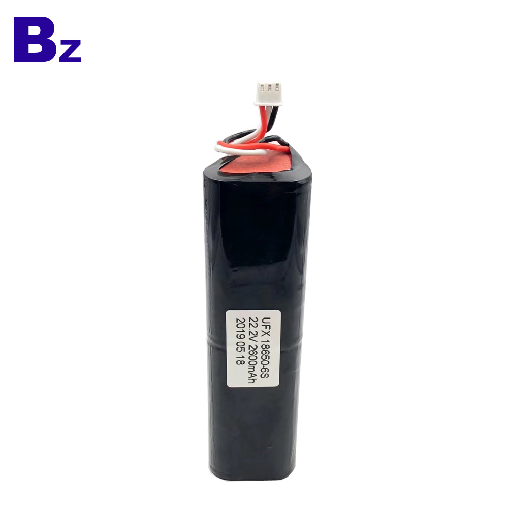 2600mAh 18650 배터리 팩 2600mAh 18650 배터리 팩