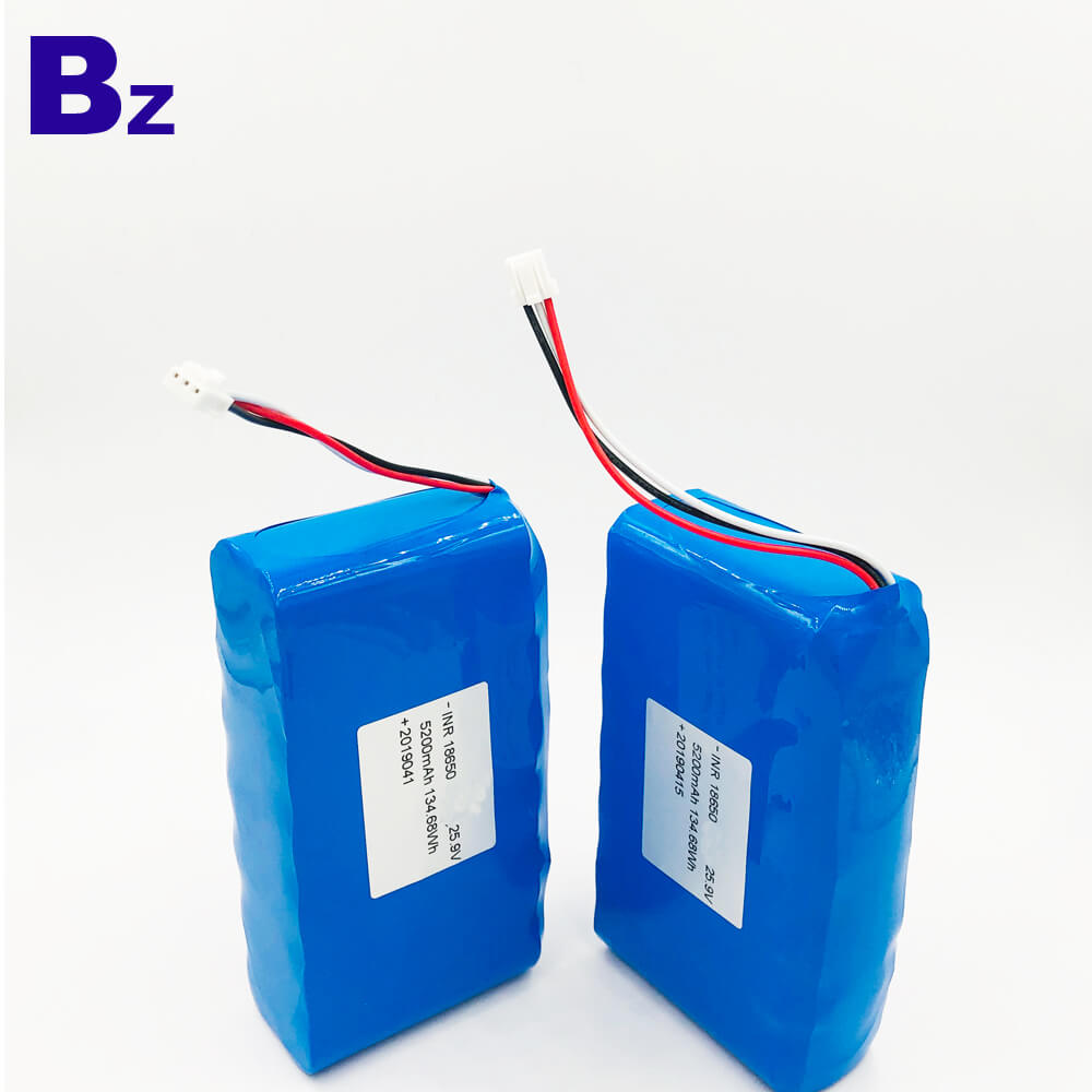 18650 7S2P 25.9V 5200mAh 리튬 이온 배터리 팩 18650 7S2P 25.9V 5200mAh 리튬 이온 배터리 팩