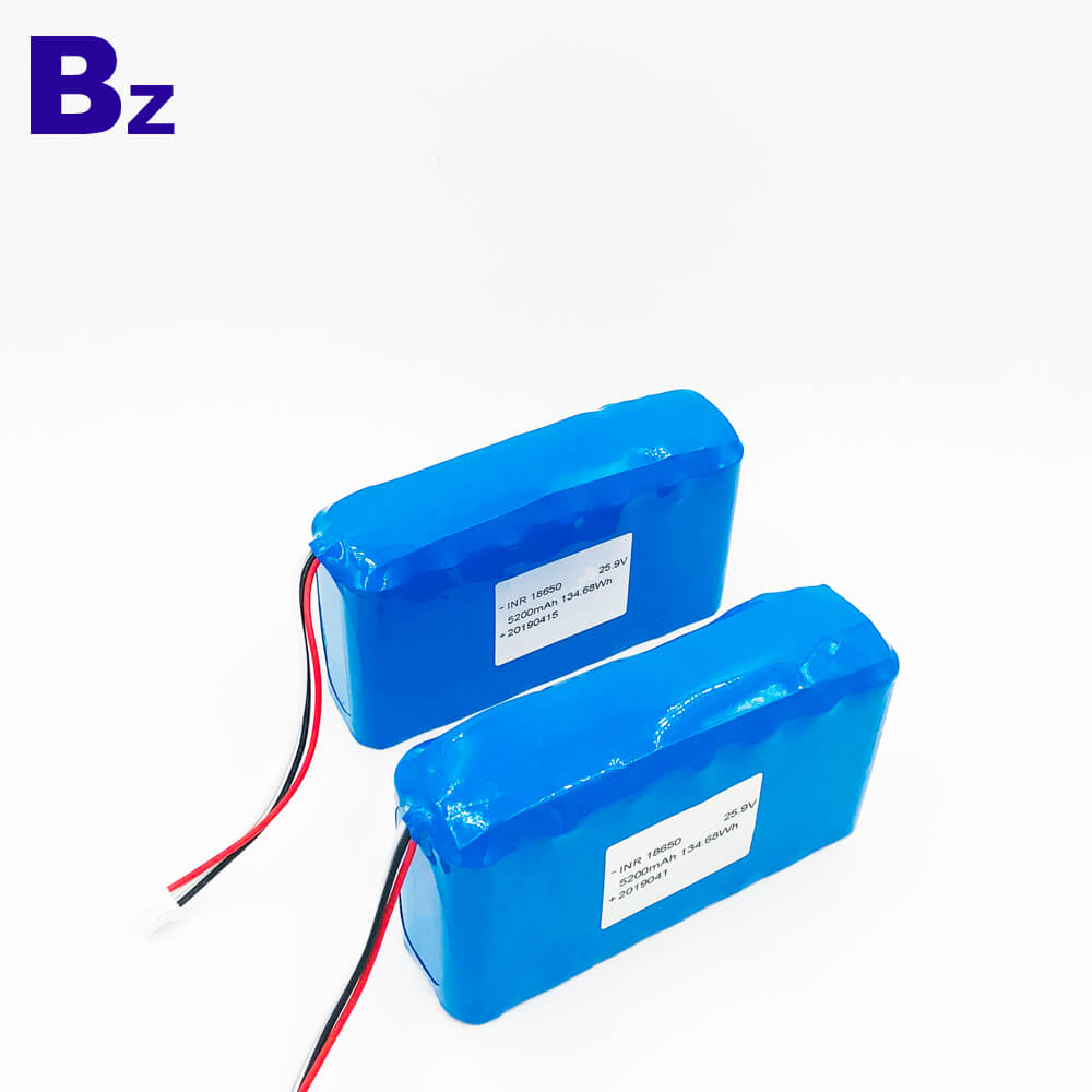 18650 7S2P 25.9V 5200mAh 리튬 이온 배터리 18650 7S2P 25.9V 5200mAh 리튬 이온 배터리