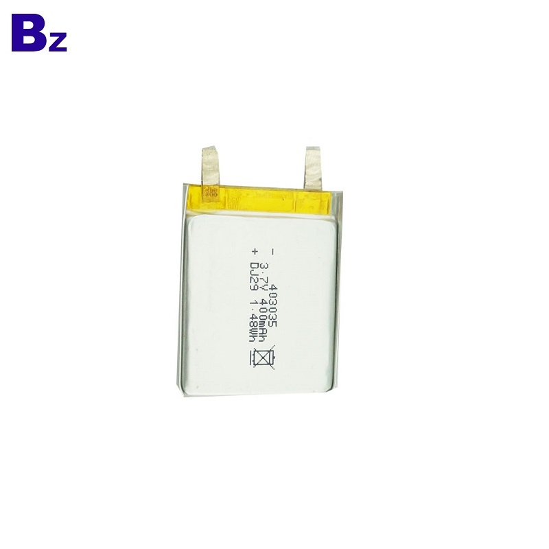 블루투스 스피커 400mAh를위한 Lipo 건전지