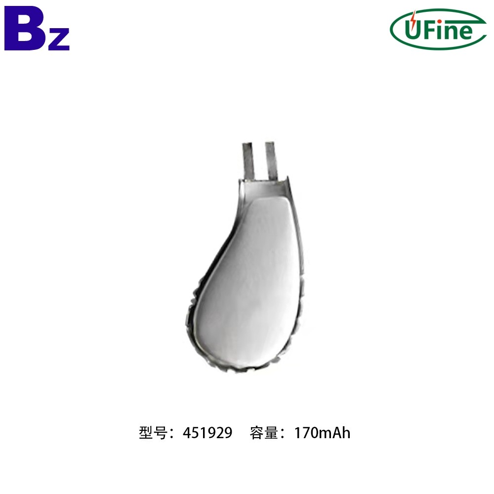 451929 170mAh 3.7V 리튬 이온 폴리머 배터리 451929 170mAh 3.7V 리튬 이온 폴리머 배터리
