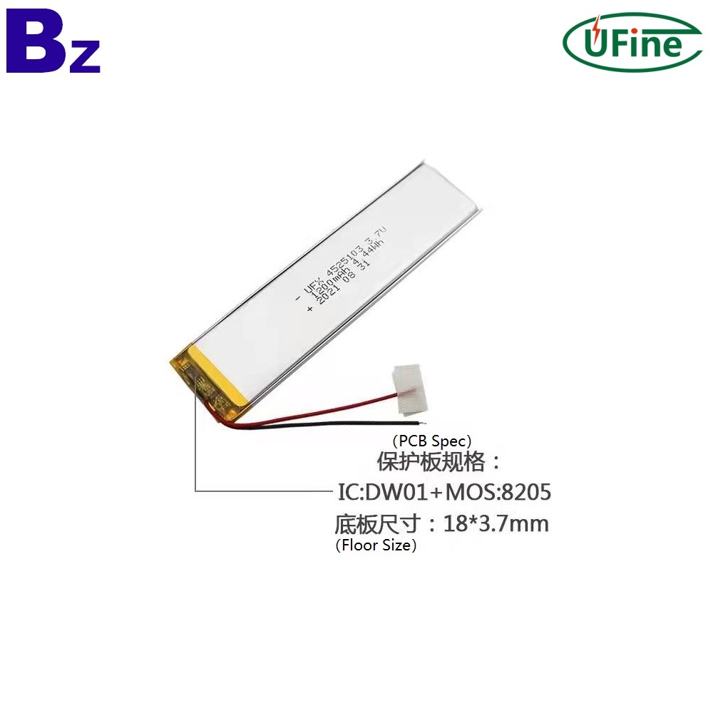 1200mAh 녹음 펜 배터리