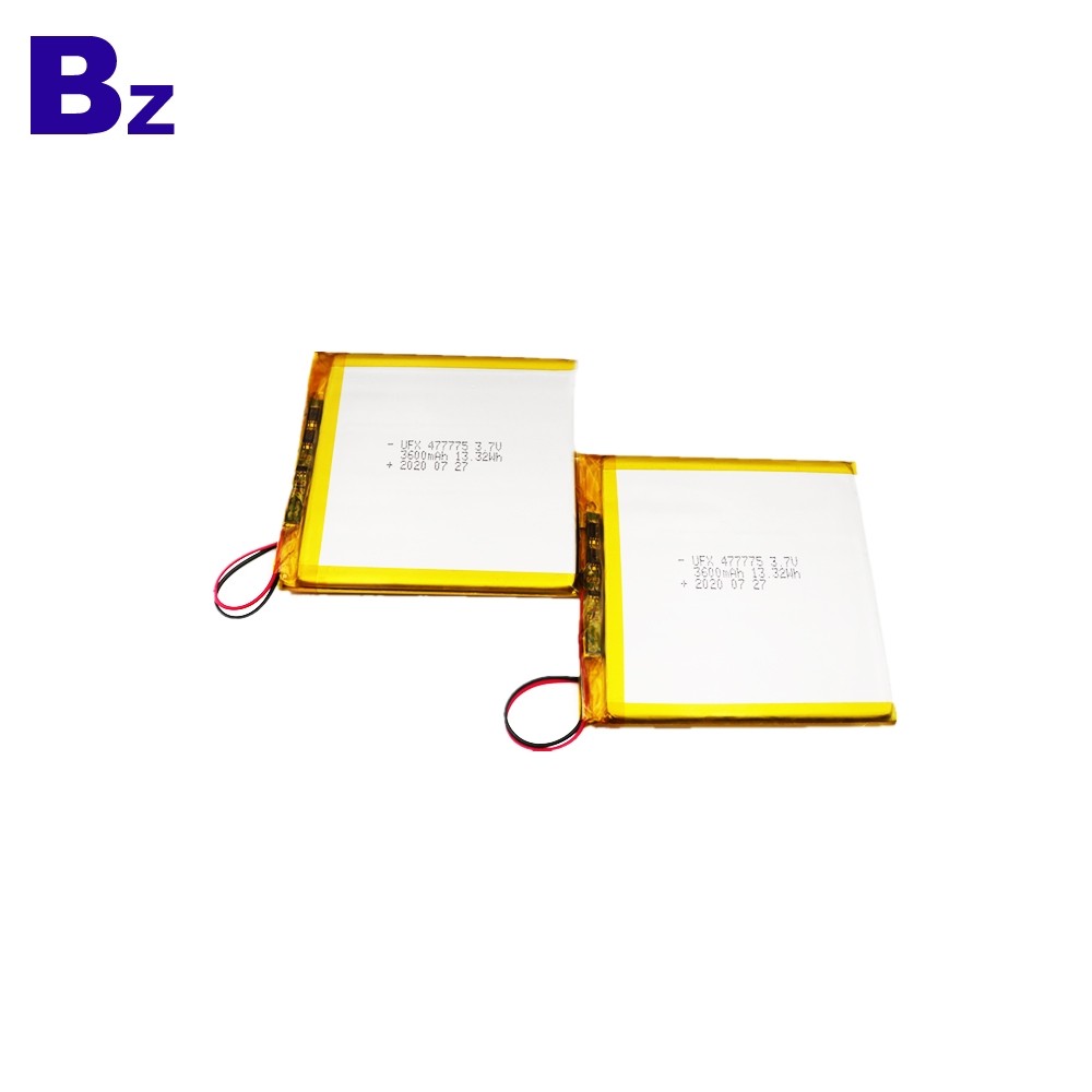 고품질 3600mAh 리튬 폴리머 배터리