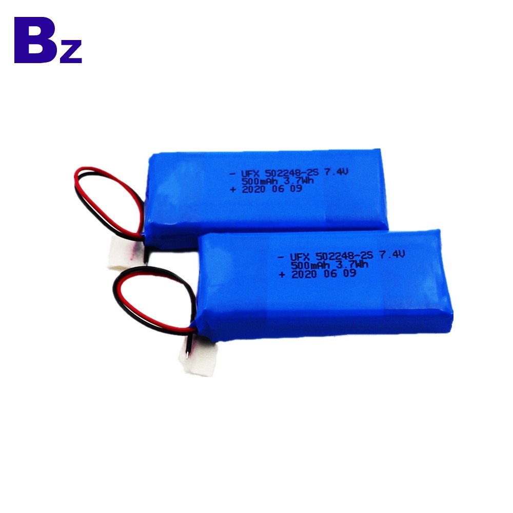 맞춤형 500mAh Lipo 배터리