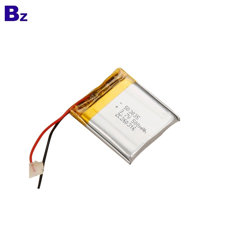 503035 500mAh 3.7V 리튬 폴리머 배터리