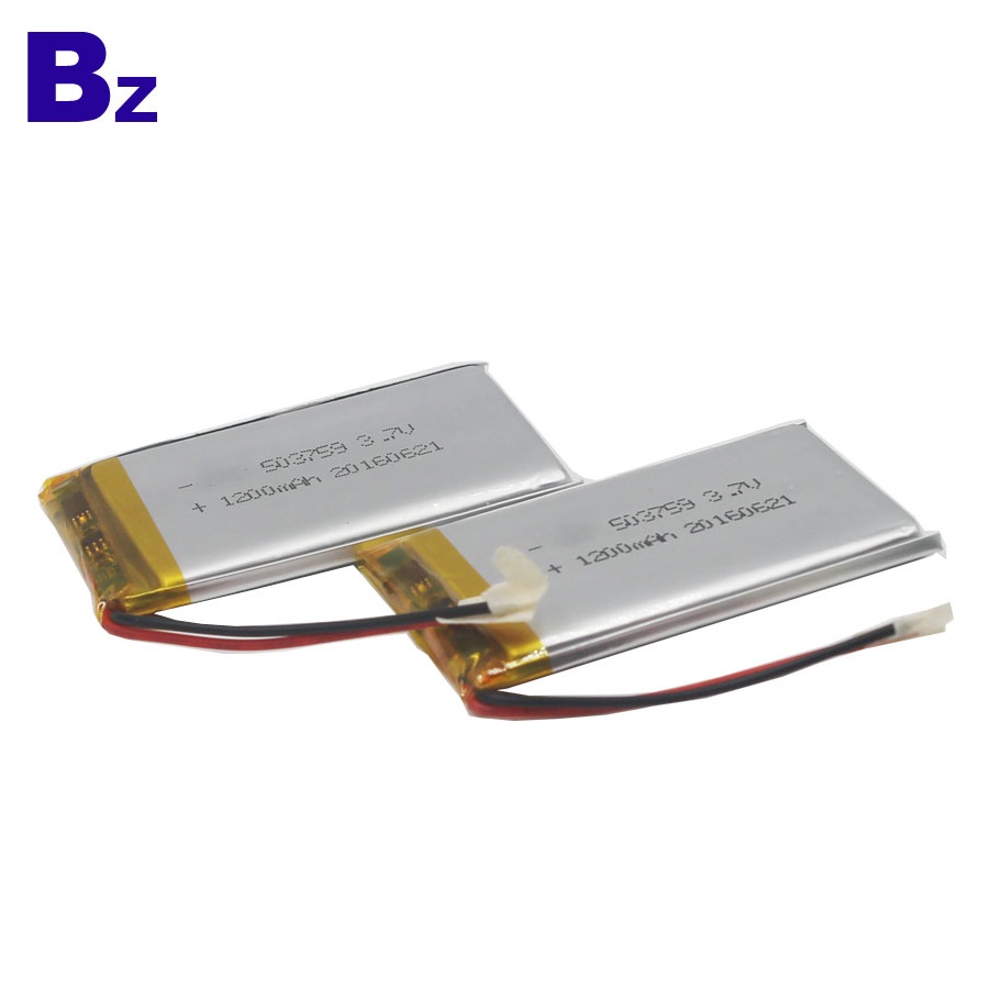 1200mAh 3.7V 충전식 LiPo 배터리 1200mAh 3.7V 충전식 LiPo 배터리
