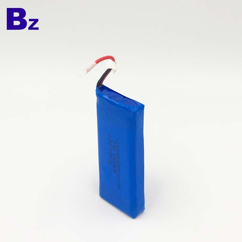 의료기기를 위한 7.4V 1000mAh 10C 건전지