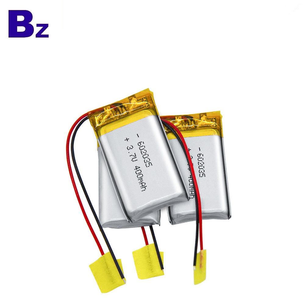 400mAh 3.7V 리튬 이온 건전지 KC 증명서를 가진