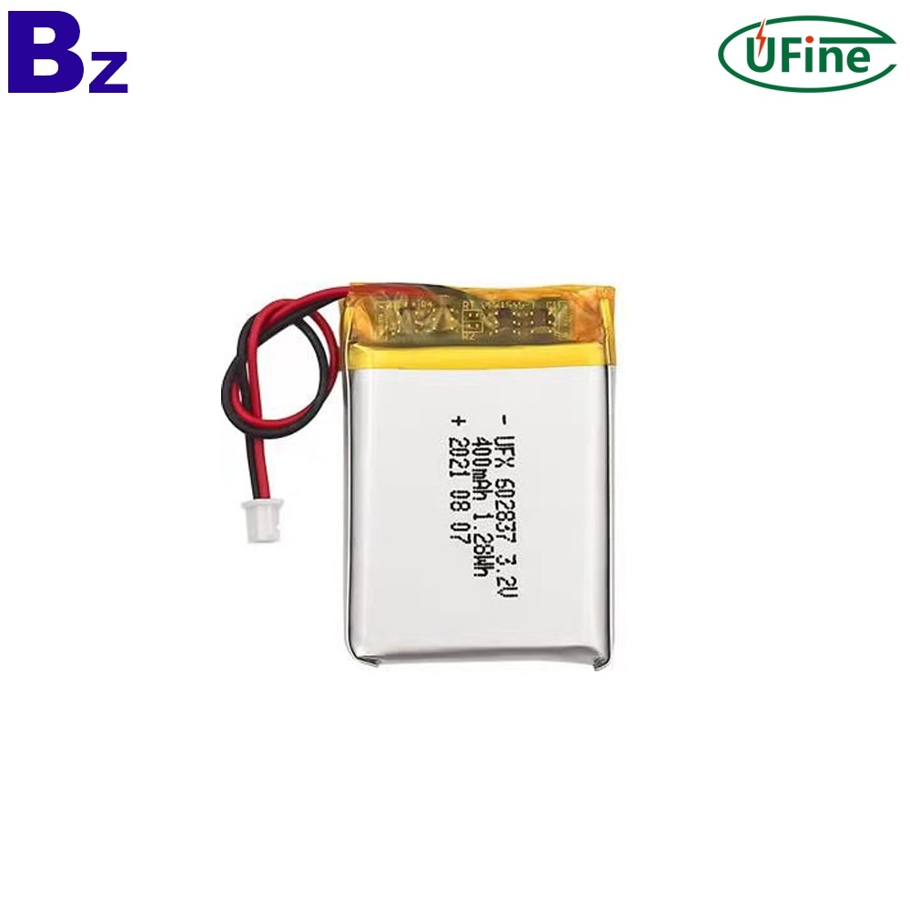 맞춤형 400mAh LiFePO4 배터리