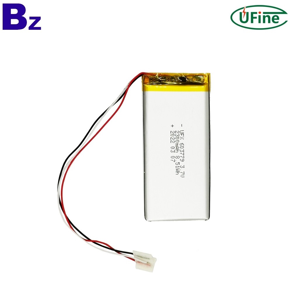 블루투스 스피커용 2300mAh 리튬 이온 배터리