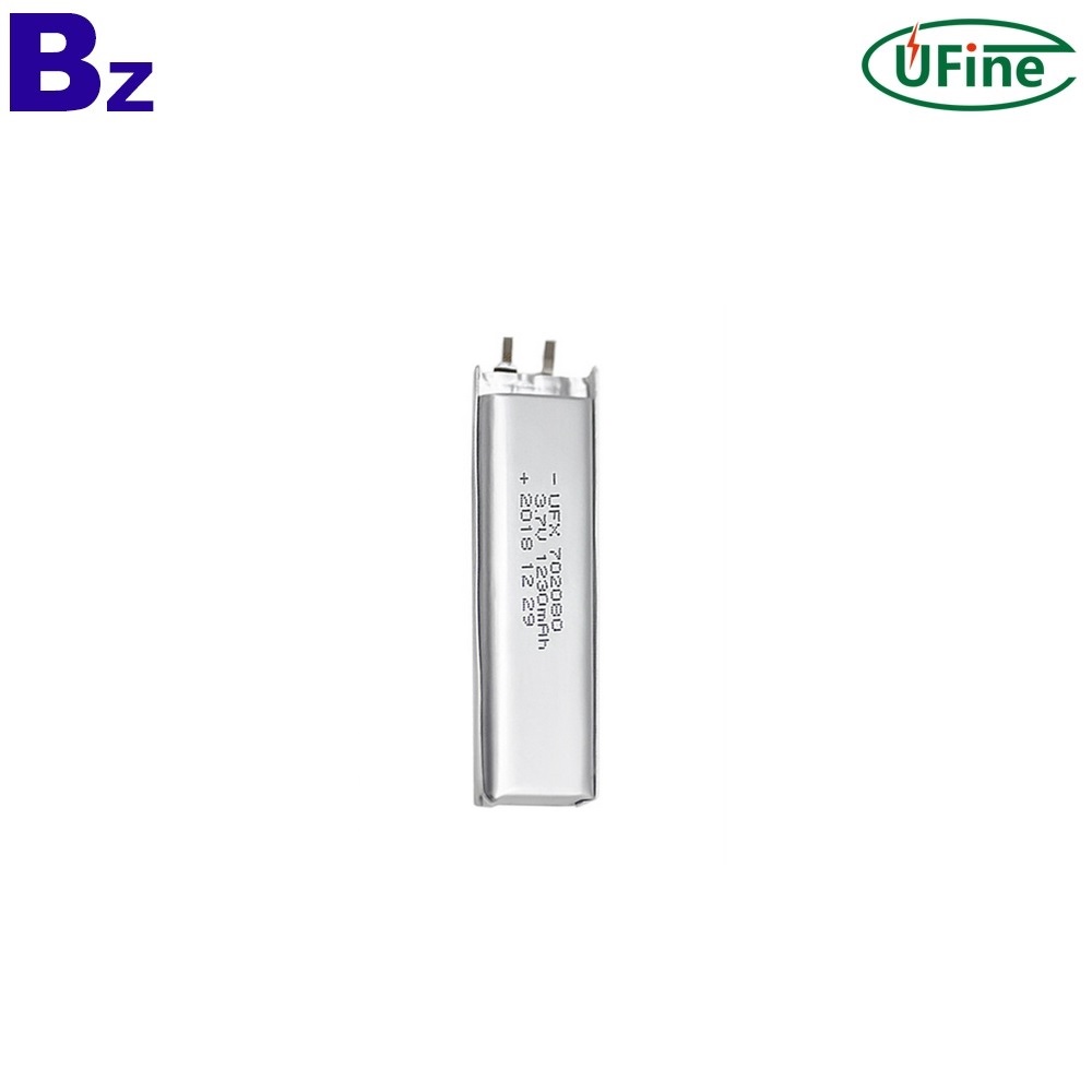 리튬 폴리머 셀 제조업체 맞춤형 1230 mAh 배터리