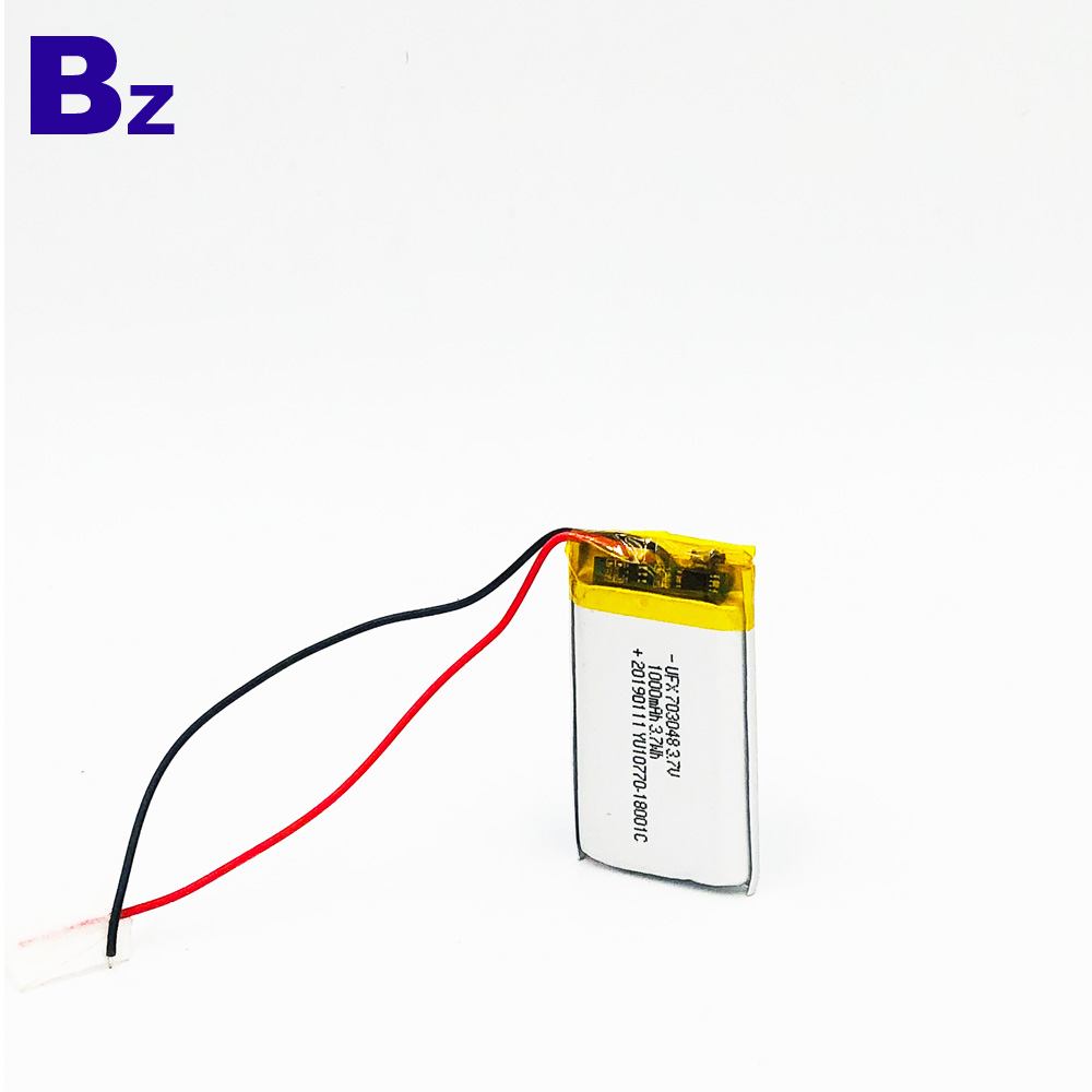 1000mAh 3.7V 리튬 폴리머 배터리