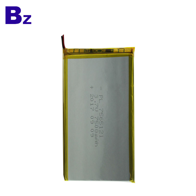 7565121 3.7V 7500mAh LiPo 배터리