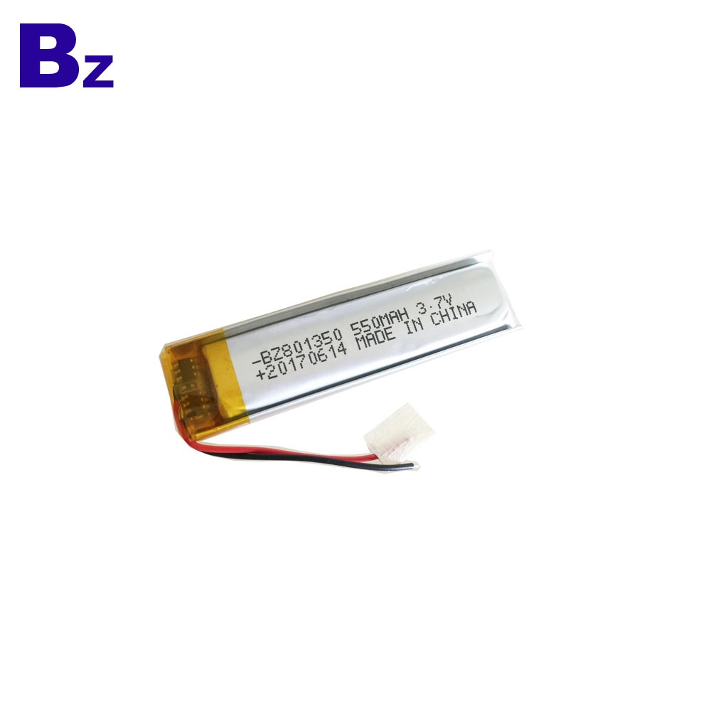 BZ 801350 550mAh 3.7V Lipo 배터리 BZ 801350 550mAh 3.7V Lipo 배터리