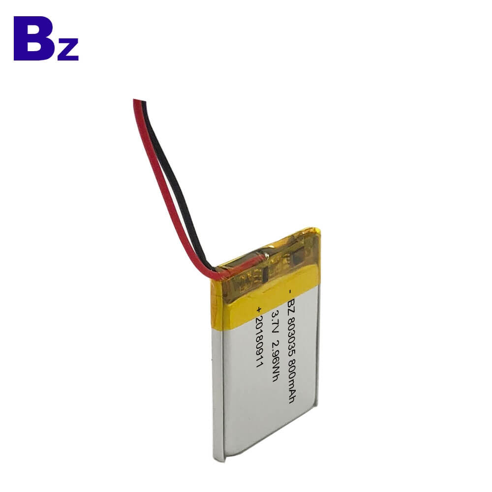 800mAh 3.7V Lipo 배터리 800mAh 3.7V Lipo 배터리