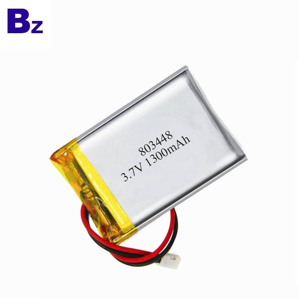 803448 1300mAh 3.7V LiPo 배터리 803448 1300mAh 3.7V LiPo 배터리