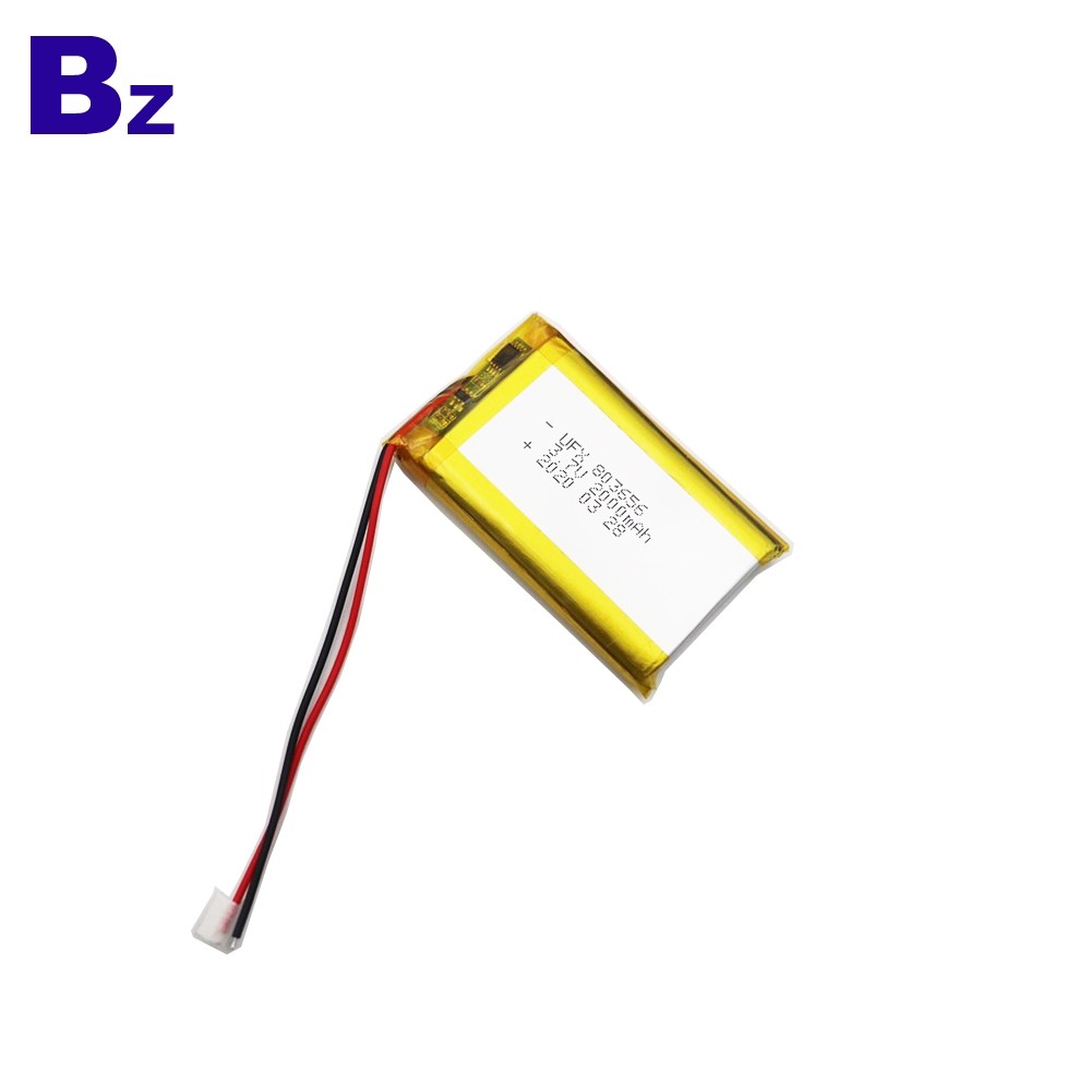 803656 2000mAh 3.7V 리튬 폴리머 배터리