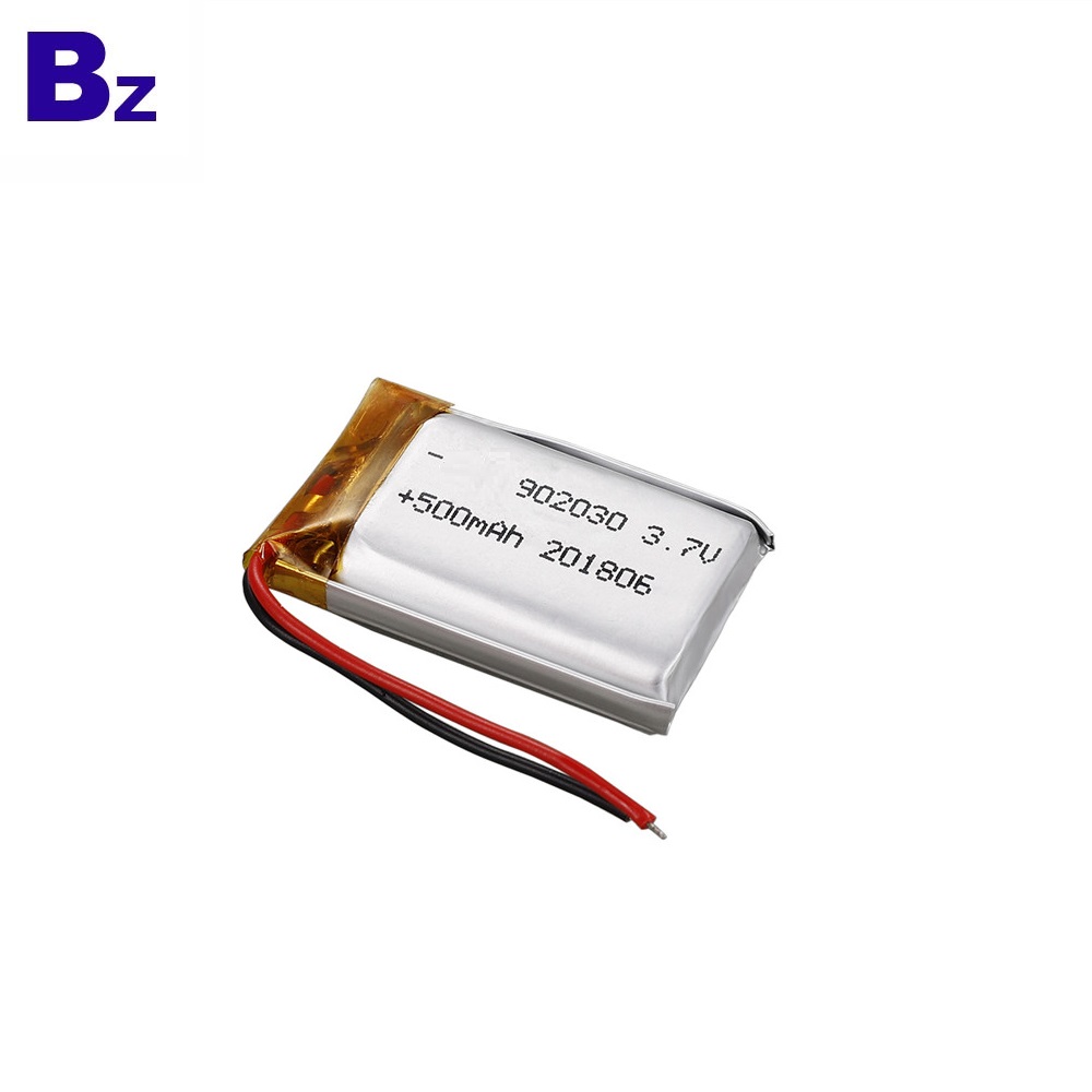500mAh 3.7V LiPo 건전지 UL 증명서를 가진