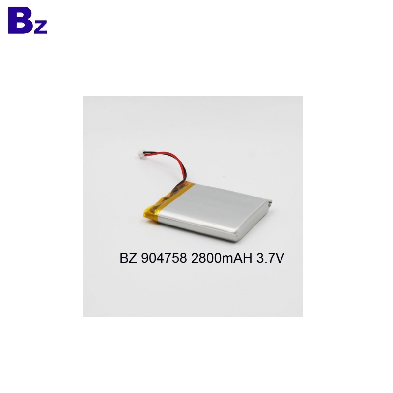 디지털 장치 용 배터리 BZ 904758 3.7V 2800mAh