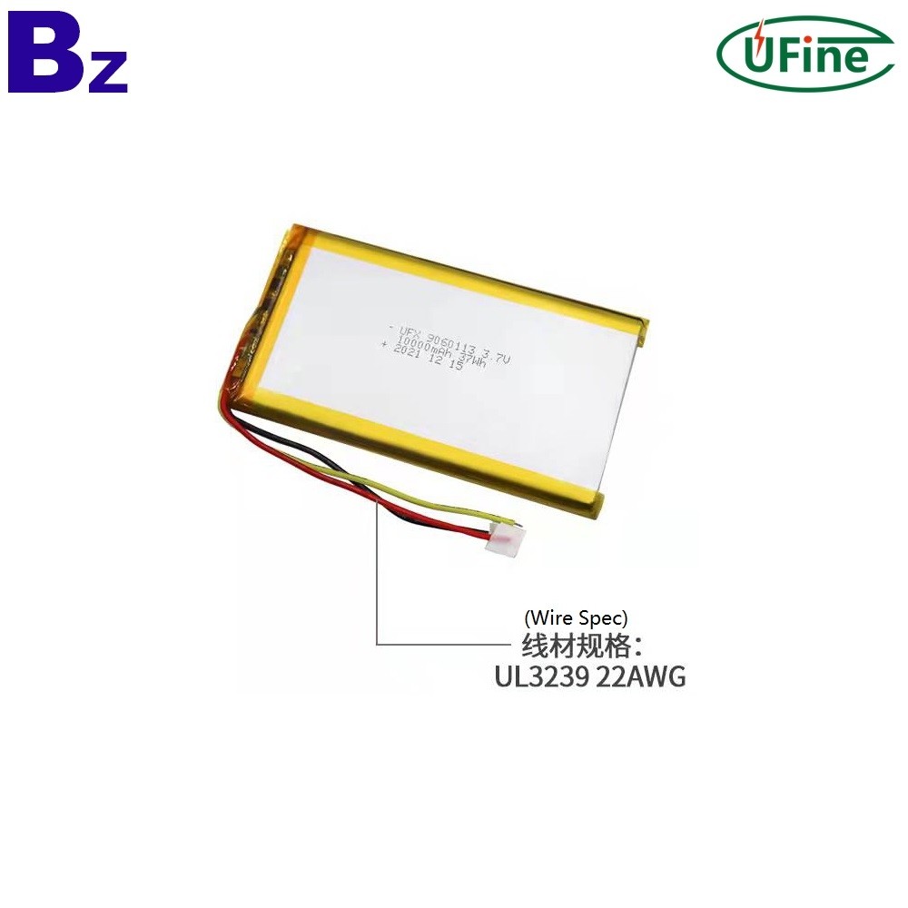 조명 장치용 3.7V 10000mAh 충전식 배터리 조명 장치용 3.7V 10000mAh 충전식 배터리