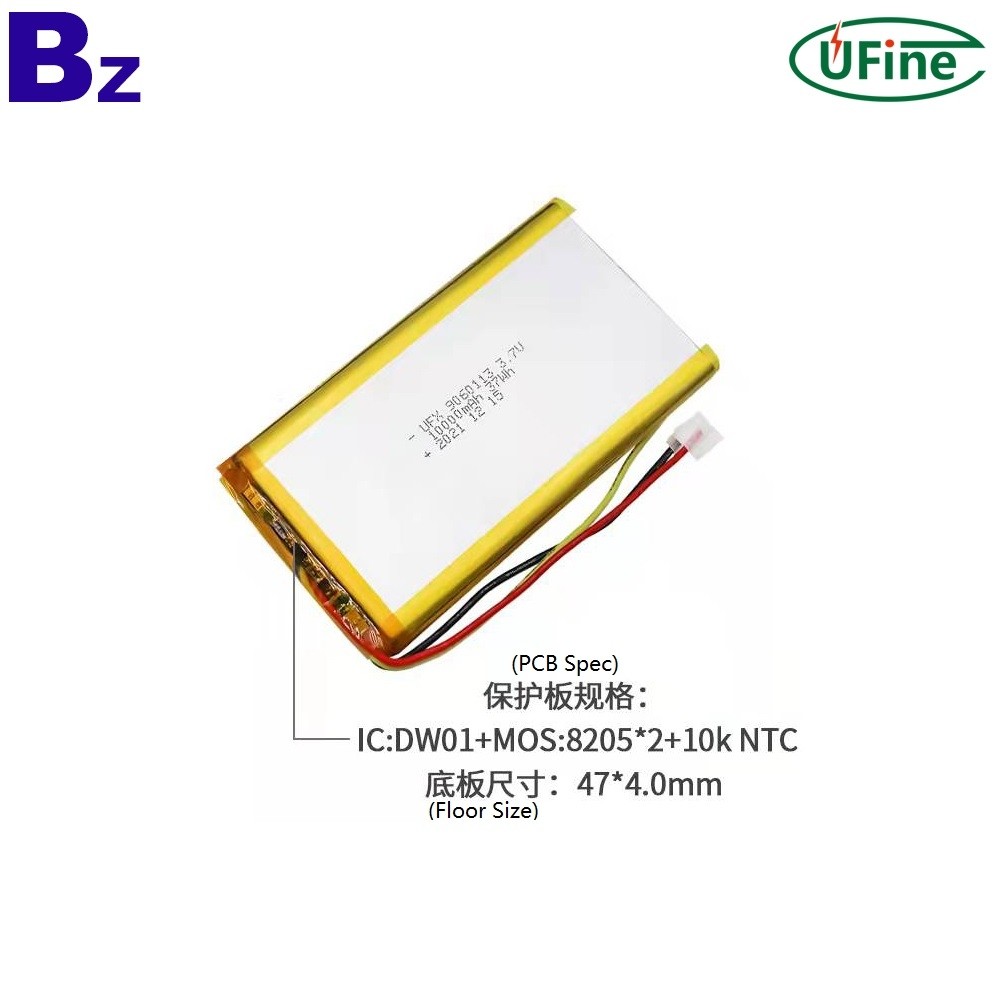 9060113 3.7V 10000mAh Lipo 배터리 9060113 3.7V 10000mAh Lipo 배터리