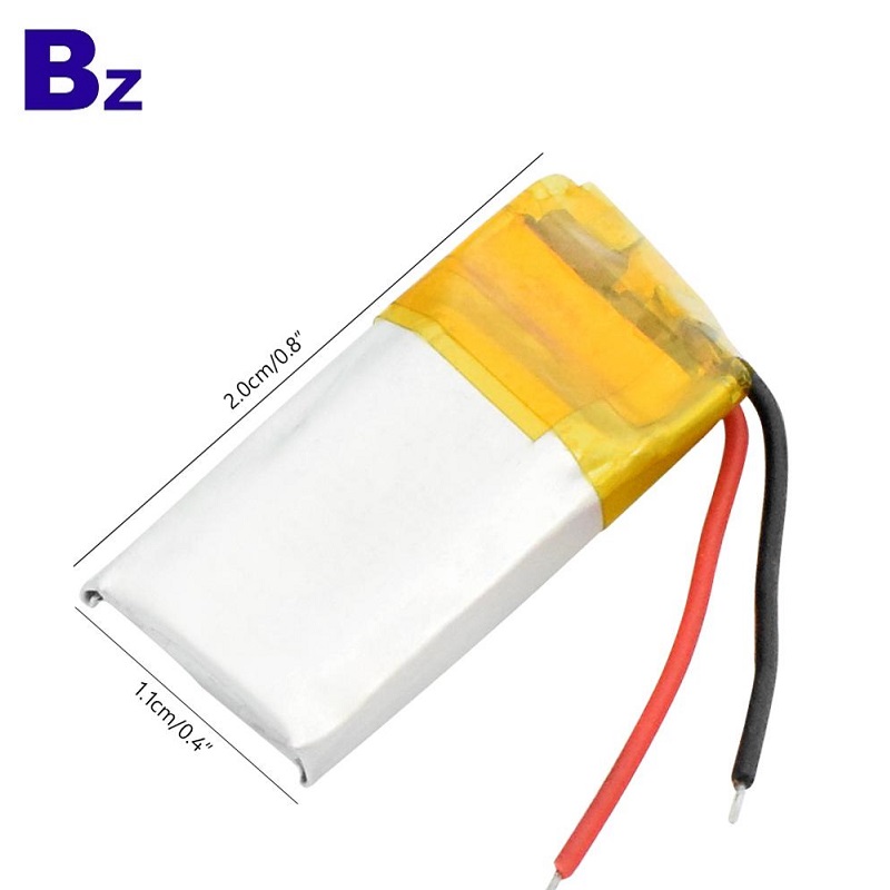401120 55mAh 3.7V 리튬 폴리머 배터리