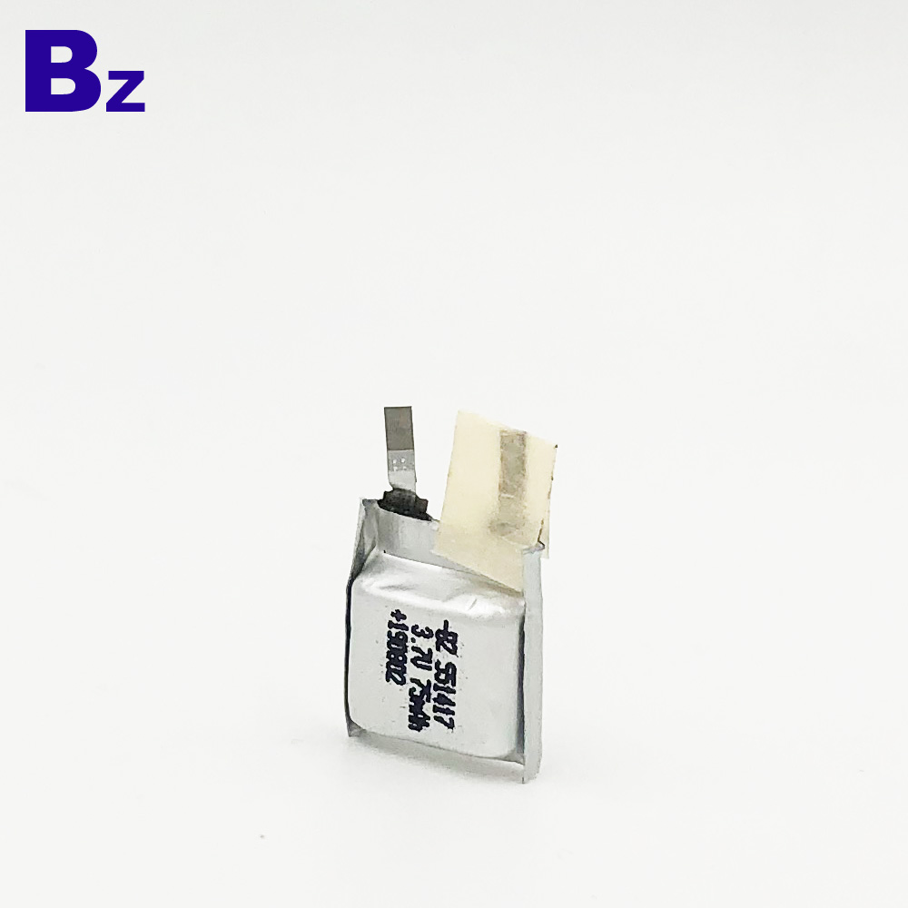 충전식 3.7V 리튬 폴리머 배터리