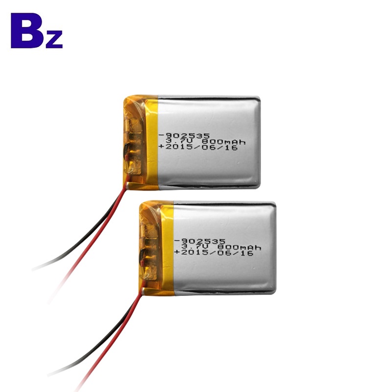 902535 800mAh 3.7V Lipo 배터리 902535 800mAh 3.7V Lipo 배터리