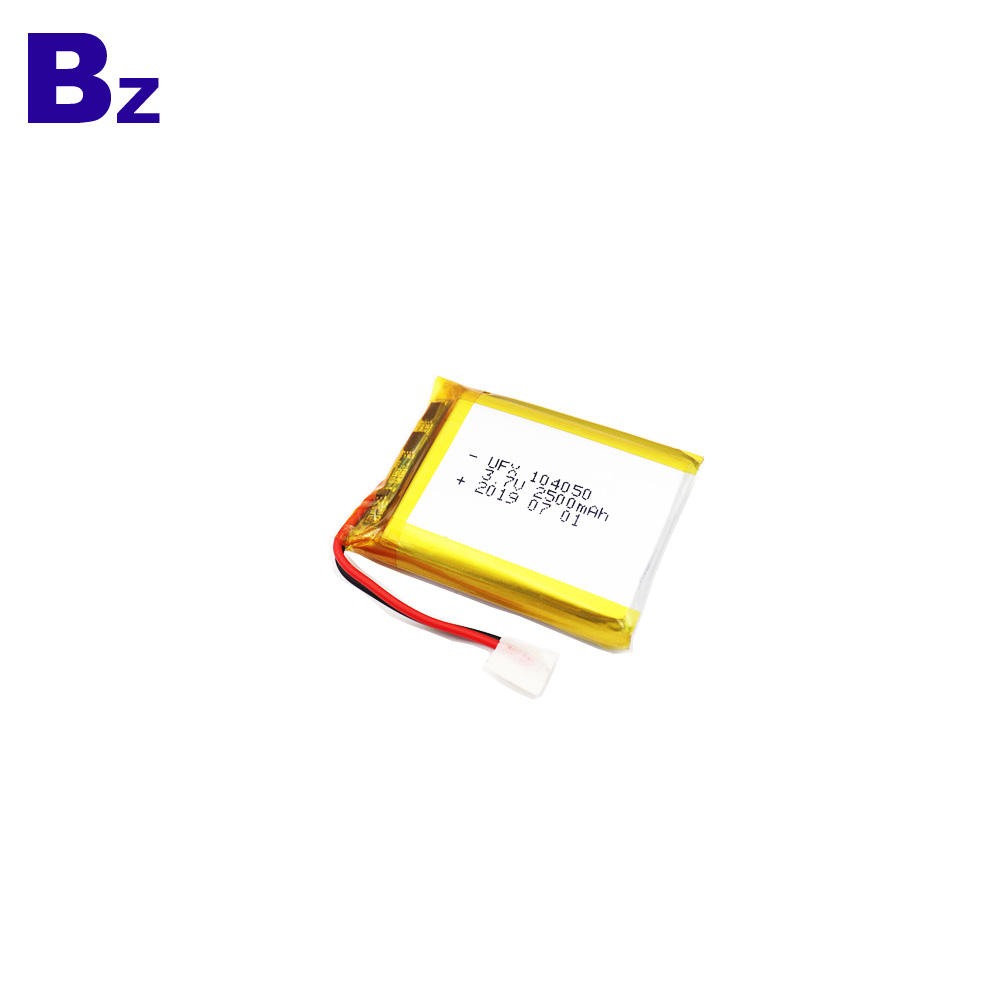 UFX 104050 2500mAh 3.7V 리튬 폴리머 배터리
