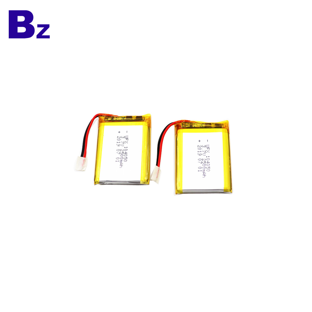 2500mAh KC 인증 획득 리튬 폴리머 배터리