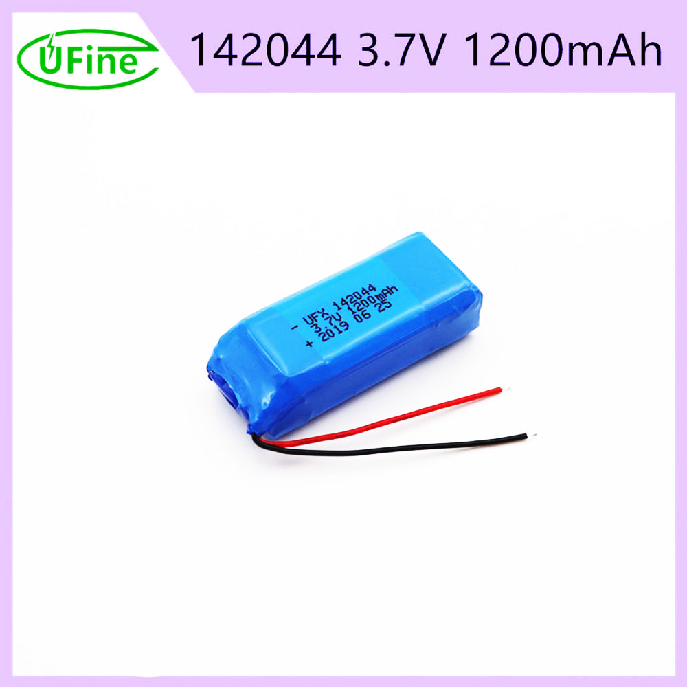 142044 2P1S 1200mAh 3.7V 리튬 폴리머 배터리