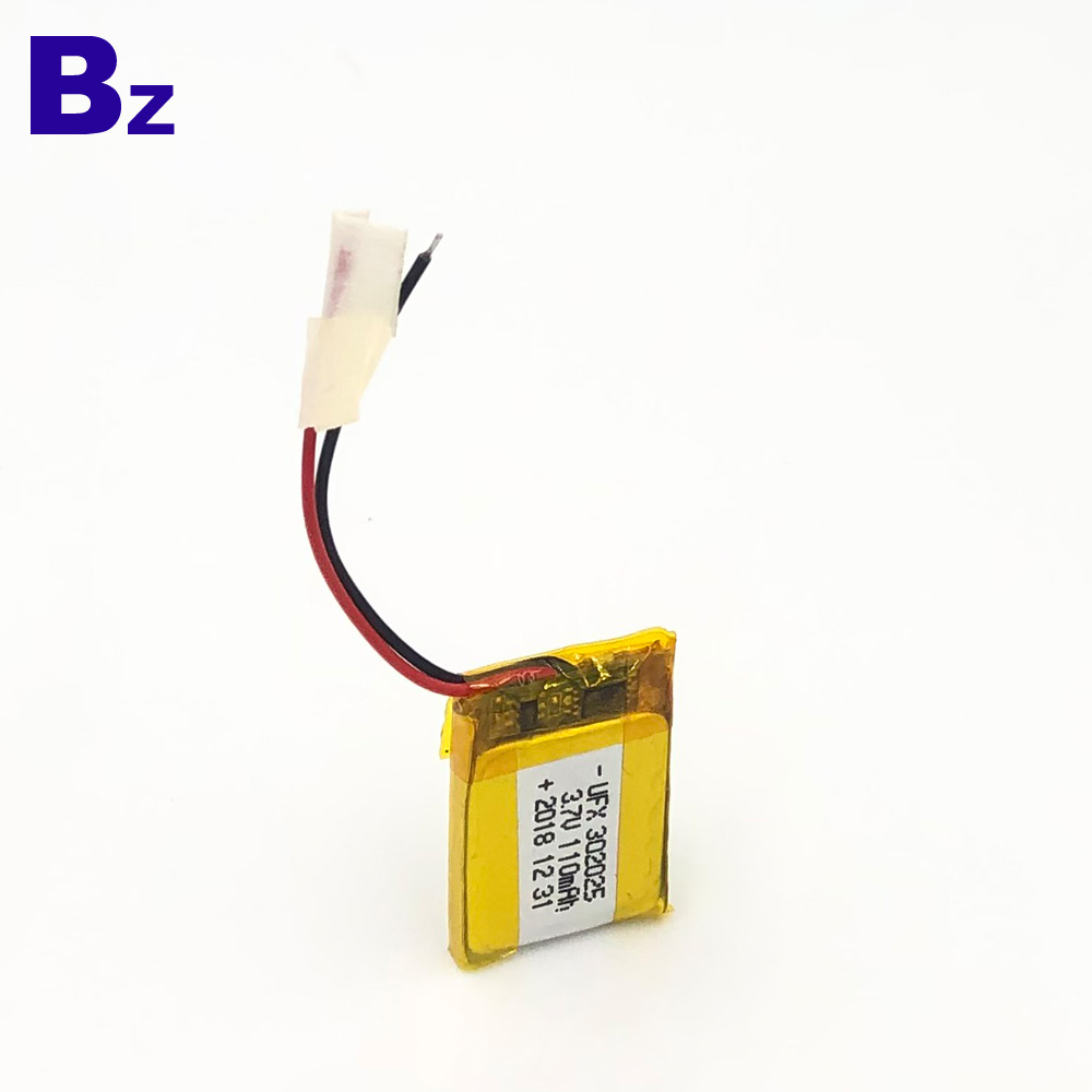 110mAh 3.7V 리튬 폴리머 배터리