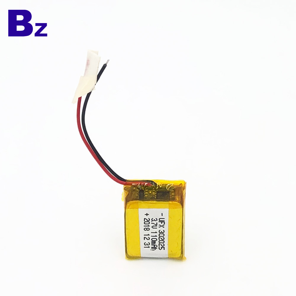 302025 110mAh 3.7V 배터리