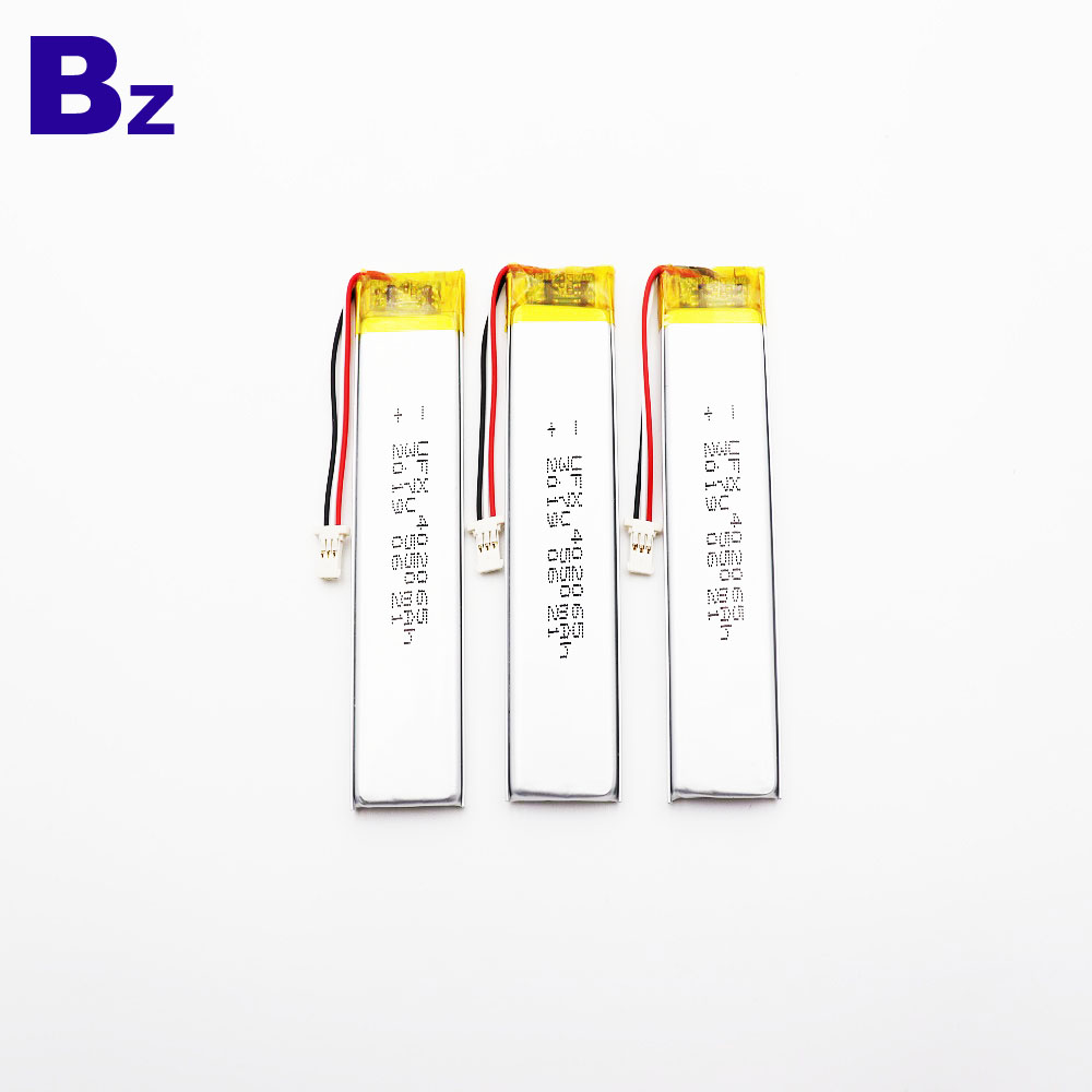 550mAh 3.7V Lipo 건전지