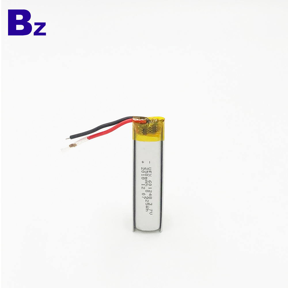 250mAh 3.7V 리튬 폴리머 배터리