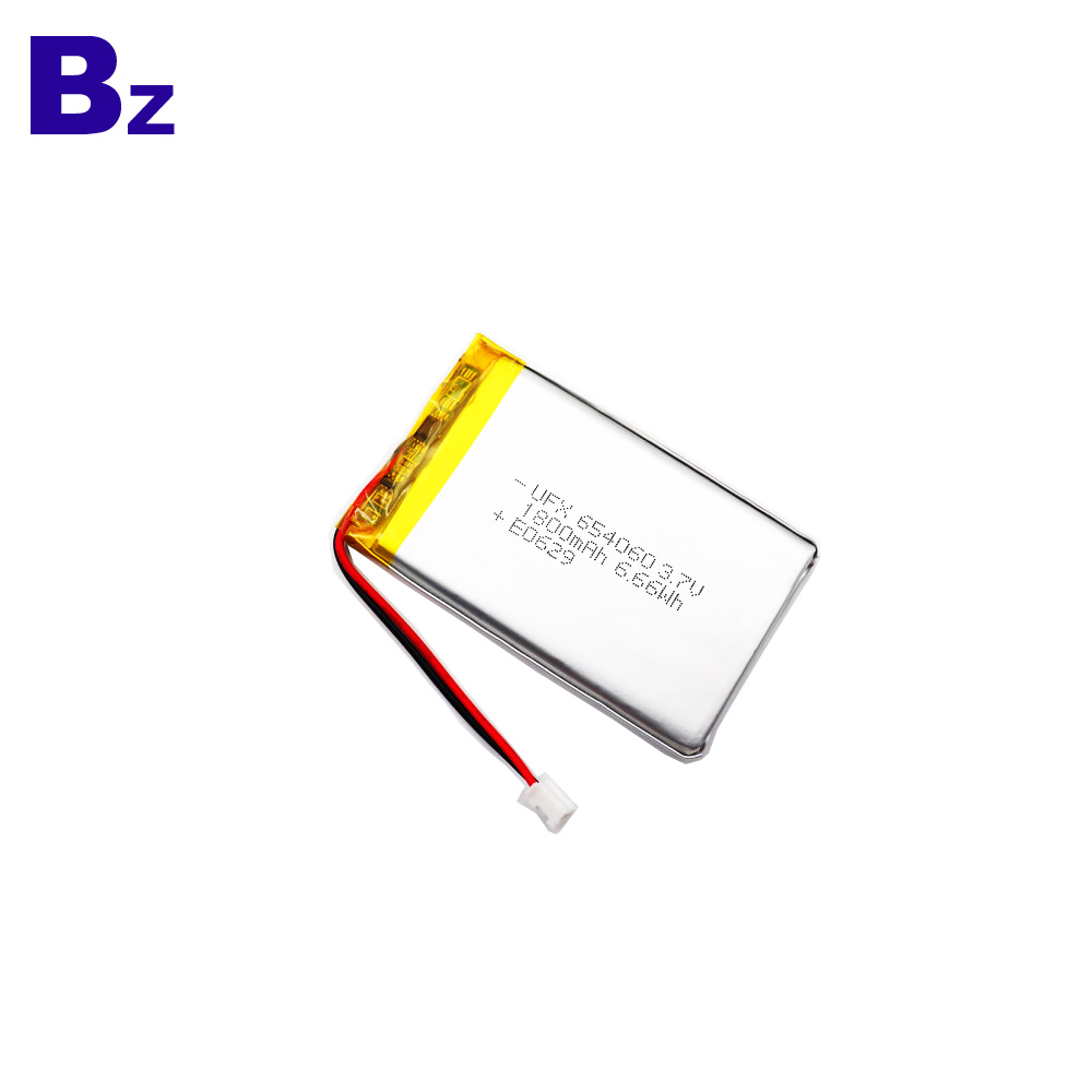 UFX 654060 1800mAh 3.7V 리튬 폴리머 배터리