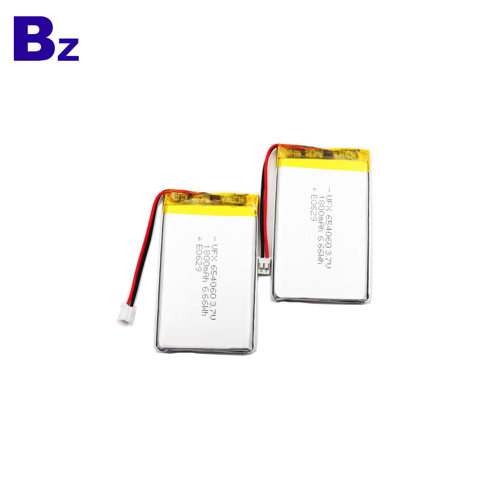 1800mAh 3.7V 리튬 폴리머 배터리