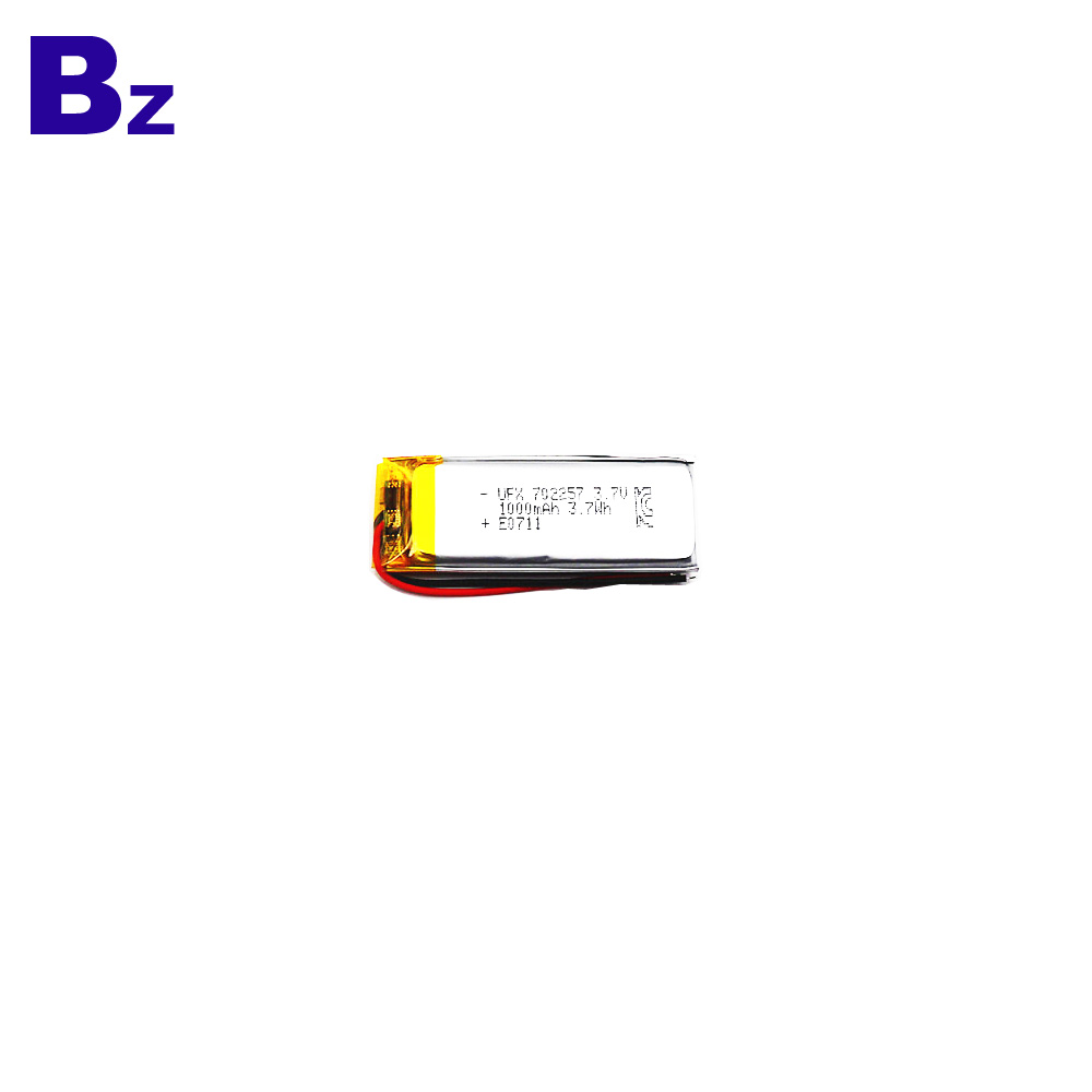 702257 1000mAh 3.7V 리튬 폴리머 배터리