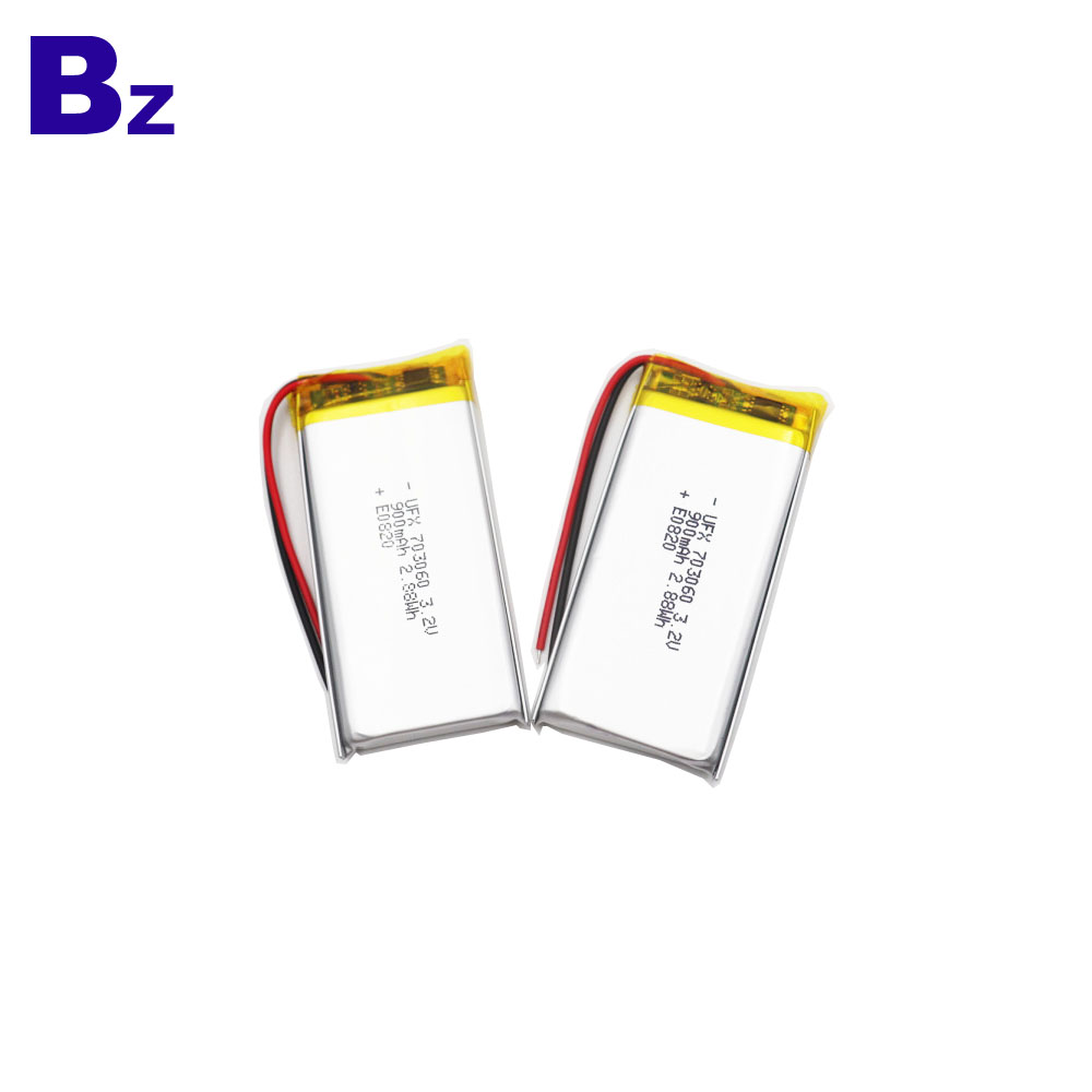 UFX 703060 900mAh 3.2V LiFePO4 배터리