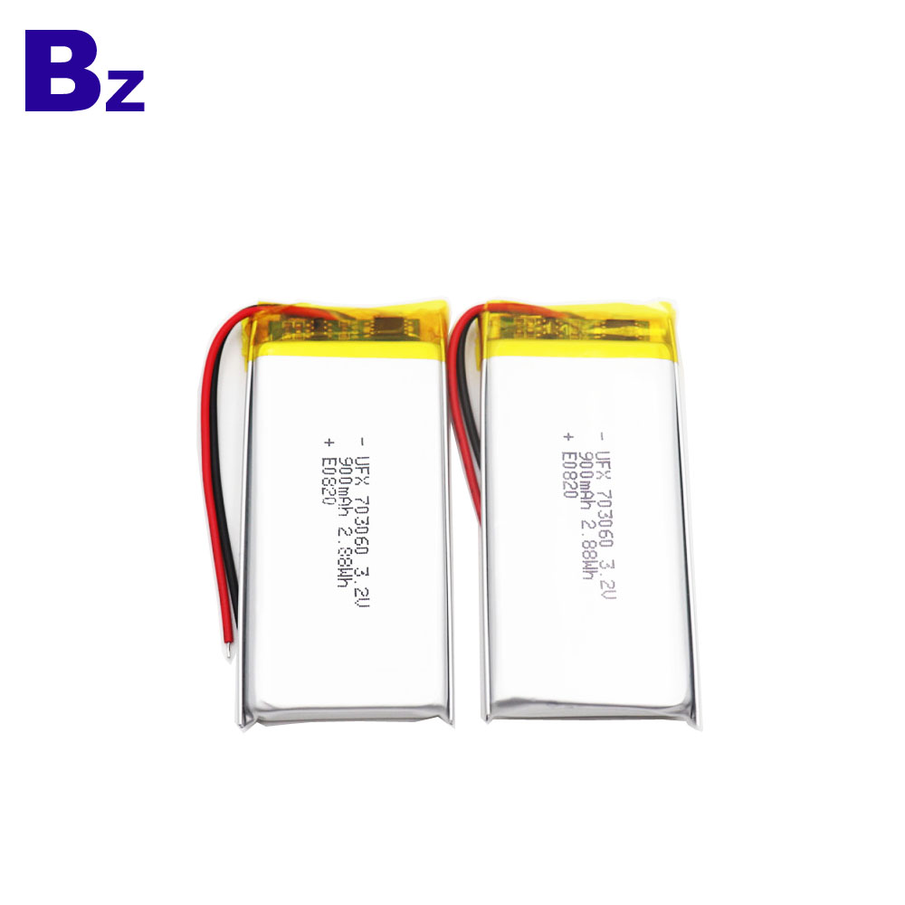 900mAh 3.2V LiFePO4 배터리