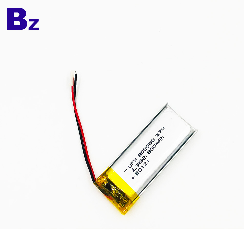 800mAh 3.7V 리튬 폴리머 배터리 800mAh 3.7V 리튬 폴리머 배터리