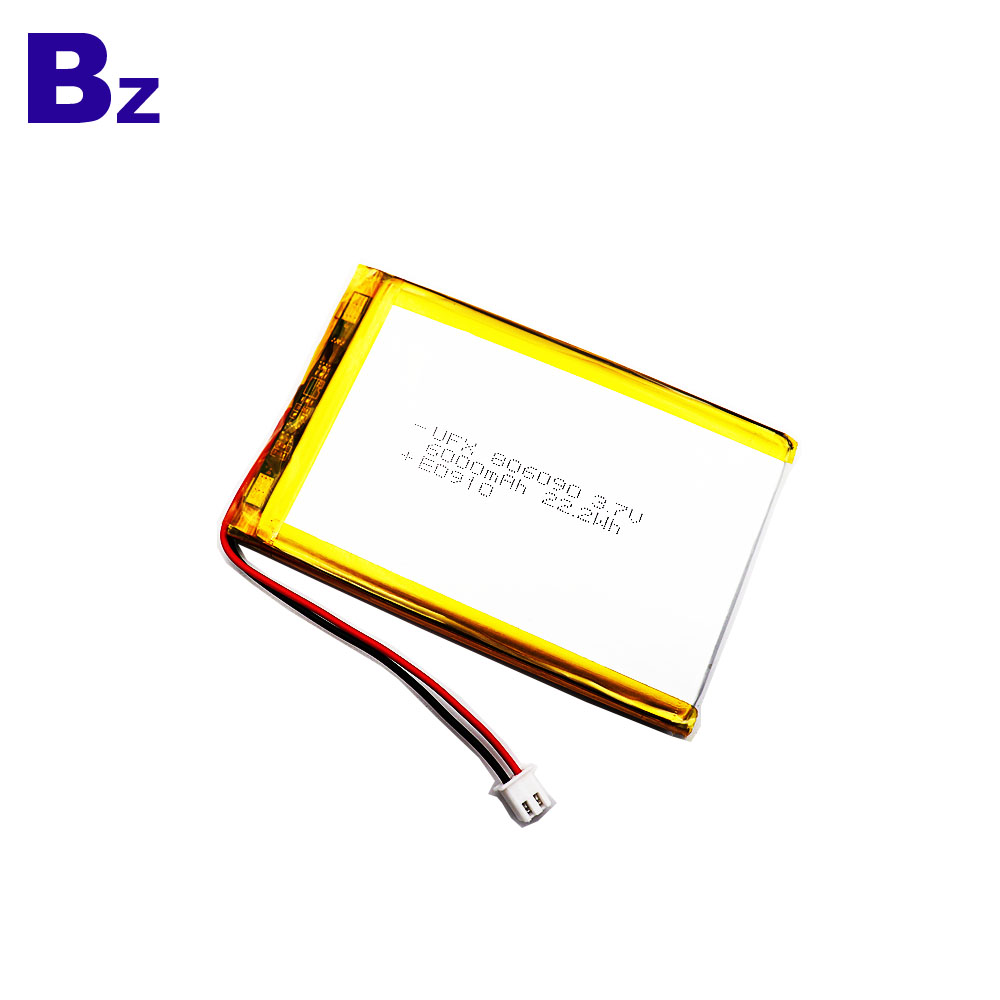 806090 6000mAh 3.7V 리튬 폴리머 배터리