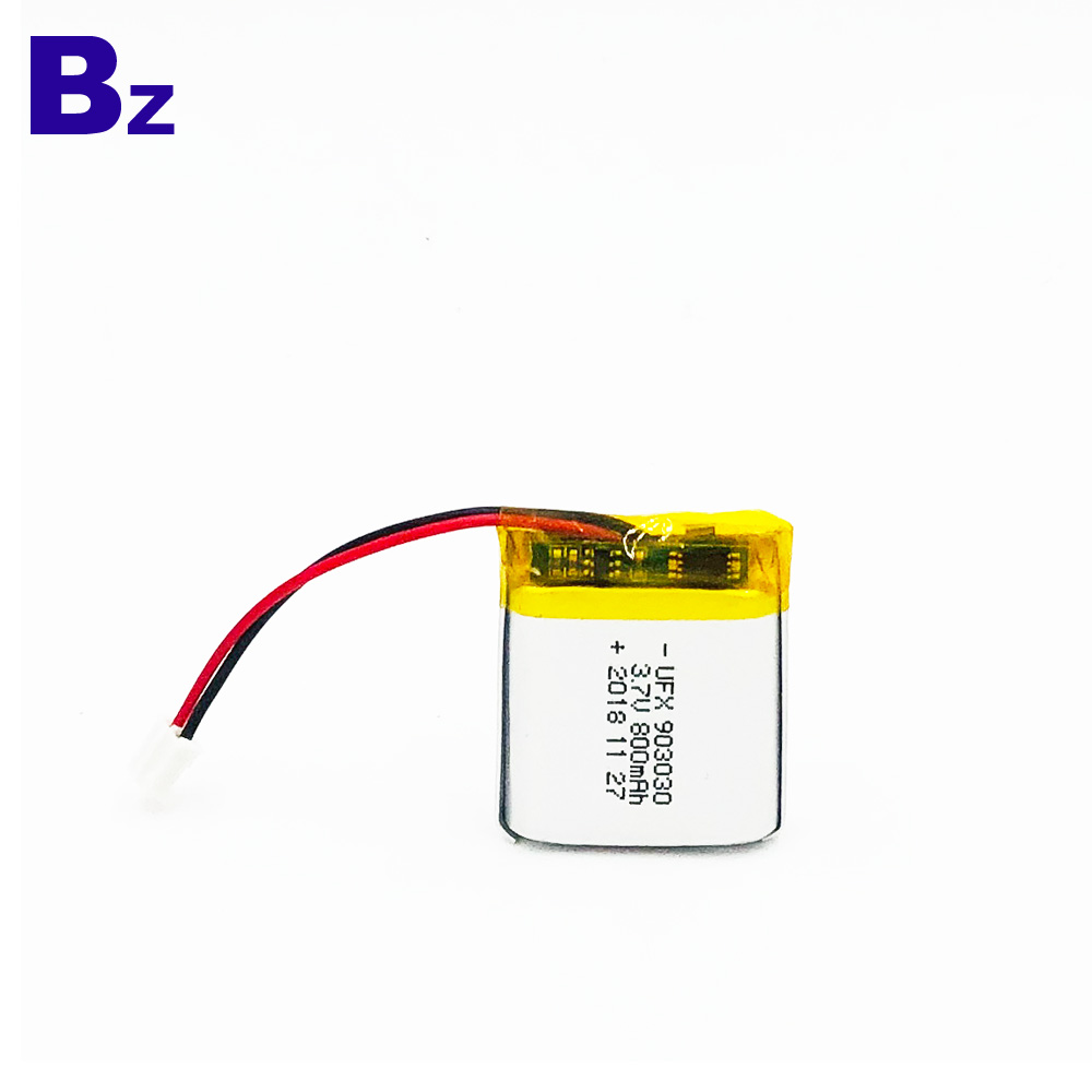 800mAh 3.7V 리튬 폴리머 배터리