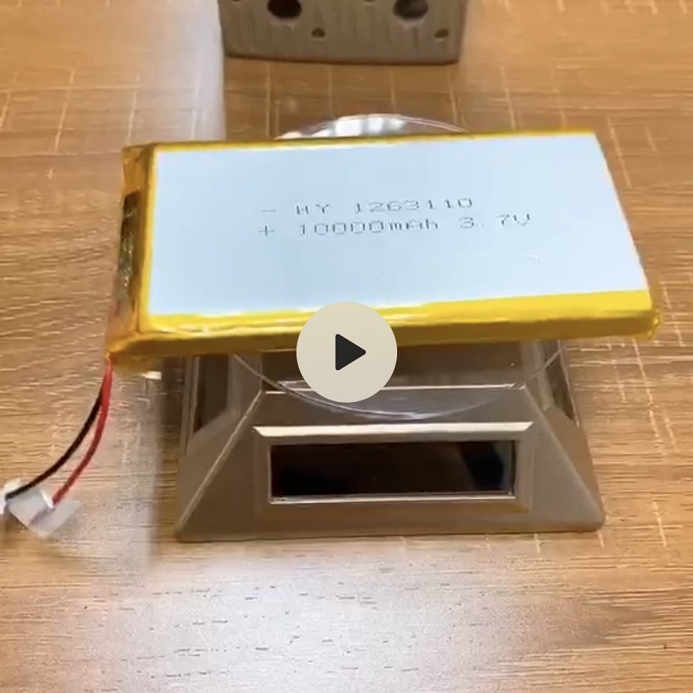 1263110 10000mAh 3.7V Lipo 배터리